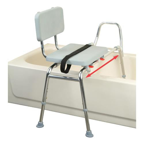 Standard Transfer Bench with Padded Seat and Back