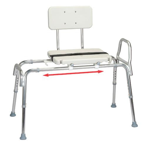 Long Transfer Bench Extra Long Snap-N-Save Classic Sliding Transfer Bench – Your Home Med Store