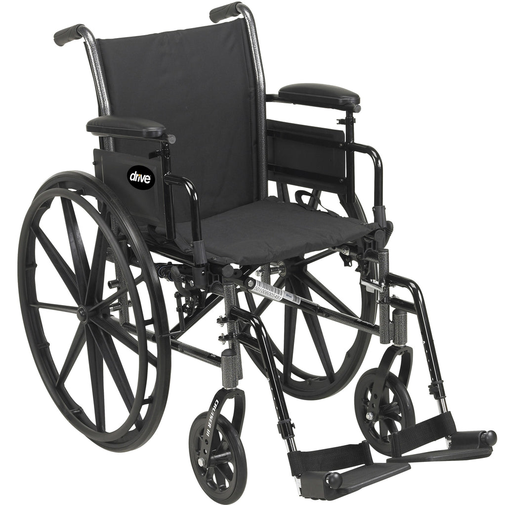 Cruiser III Wheelchair, 16" Lightweight