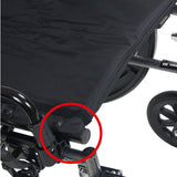 Reclining Wheelchair, 20" Viper Plus